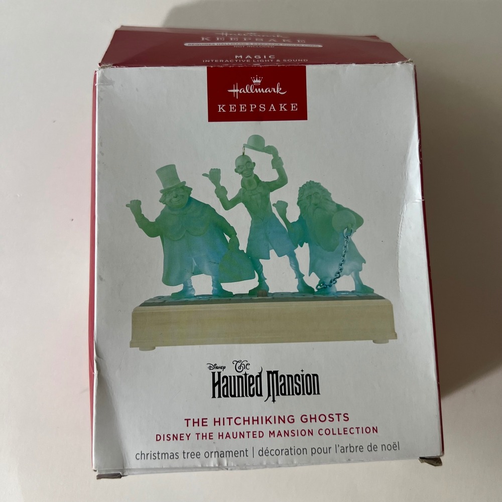 Hallmark Keepsake Disney The Haunted Mansion The Hitchhiking Ghosts NIB